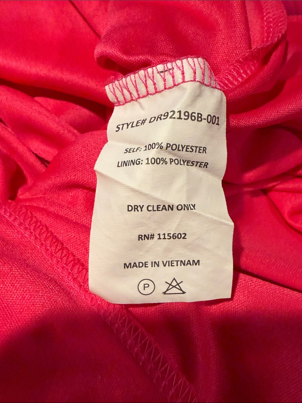 Lush Neon Pink Spaghetti-Strap Mini Dress - Picture 5 of 5